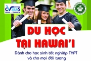 ĐĂNG KÝ THAM DỰ BUỔI GIỚI THIỆU DU HỌC HAWAII - HOA KỲ